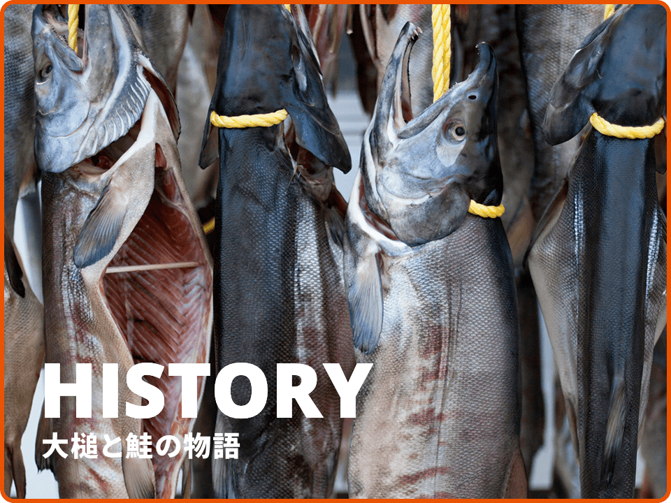 HISTORY - 大槌と鮭の物語