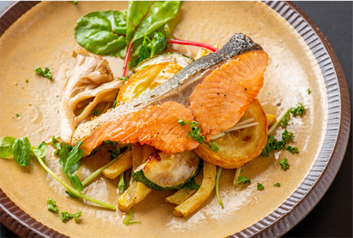 サーモン調理例3